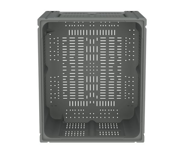 Большой контейнер 1200x1000x760 мм iBOX c перфорированными стенками и дном, на ножках